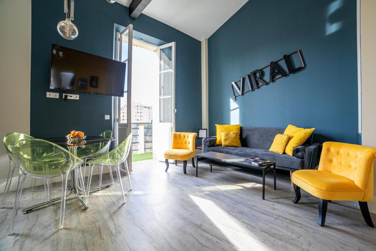 The Loft - Superb 2 Bedrooms On Top Floor With Terrace - 10Min To Palais & Beach! カンヌ エクステリア 写真